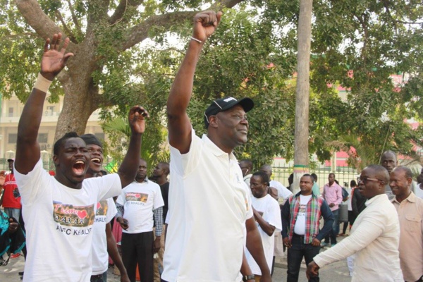 Désormais, il faut compter avec Khalifa Sall...Les images qui "parlent"! Désormais, il faut compter avec Khalifa Sall...Les images qui "parlent"!