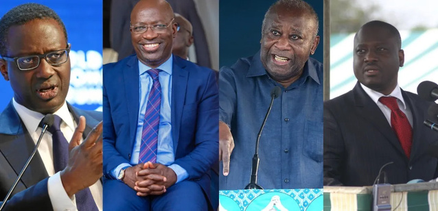 Présidentielle ivoirienne : quatre candidats de l'opposition définitivement exclus de la course Présidentielle ivoirienne : quatre candidats de l'opposition définitivement exclus de la course