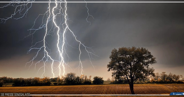 Des orages et pluies sur une bonne partie du territoire sénégalais, jusqu’à dimanche