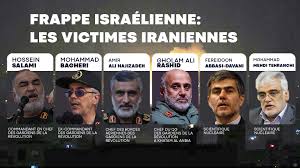 Des hauts gradés et plusieurs scientifiques du nucléaire iranien tués dans les attaques israéliennes Des hauts gradés et plusieurs scientifiques du nucléaire iranien tués dans les attaques israéliennes