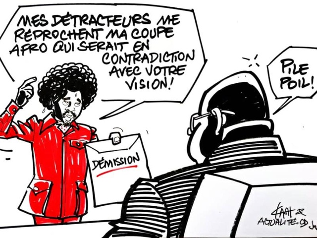 Caricature : Complot, menaces et détournement, Constant Mutamba jette l’éponge