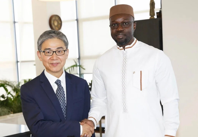 Ousmane Sonko en Chine : une visite stratégique sous le sceau du renforcement de l’axe Dakar-Pekin Ousmane Sonko en Chine : une visite stratégique sous le sceau du renforcement de l’axe Dakar-Pekin