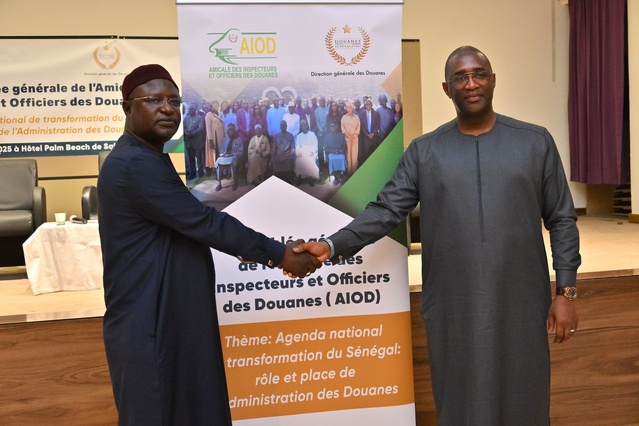 Assemblée générale ordinaire 2025 de l’Amicale des Inspecteurs et Officiers des Douanes (AIOD) - AIOD en conclave autour de la Vision Sénégal 2050 Assemblée générale ordinaire 2025 de l’Amicale des Inspecteurs et Officiers des Douanes (AIOD) - AIOD en conclave autour de la Vision Sénégal 2050