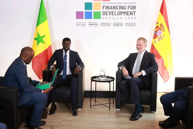 Financement du développement : Bassirou Diomaye Faye rencontre le Roi d’Espagne à Séville