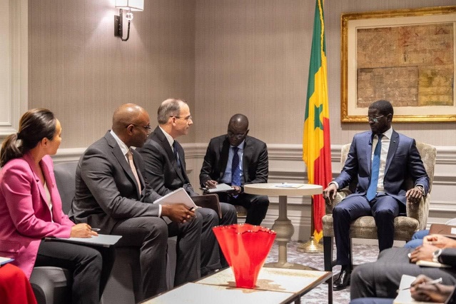 Le Pr Diomaye reçoit des cadres sénégalais du FMI, les dirigeants du Millennium Challenge Corporation (MCC),... Le Pr Diomaye reçoit des cadres sénégalais du FMI, les dirigeants du Millennium Challenge Corporation (MCC),...