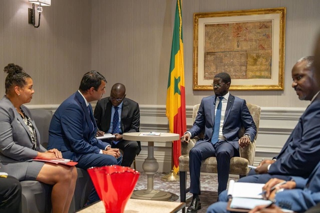 Le Pr Diomaye reçoit des cadres sénégalais du FMI, les dirigeants du Millennium Challenge Corporation (MCC),...  