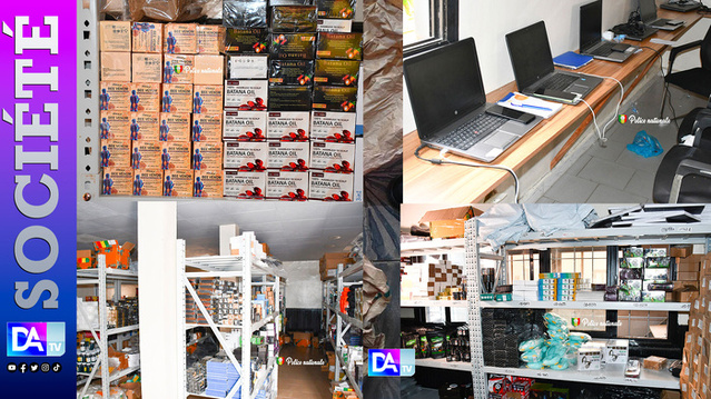 Fass Delorme : Un entrepôt clandestin et un centre d’appel démantelés par la DSC pour vente illégale de médicaments Fass Delorme : Un entrepôt clandestin et un centre d’appel démantelés par la DSC pour vente illégale de médicaments