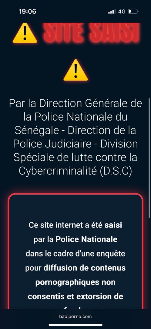 Suite et pas fin arrestation "Kocc "- La police bloque les accès des sites pornographiques et met en garde ! Suite et pas fin arrestation "Kocc "- La police bloque les accès des sites pornographiques et met en garde !