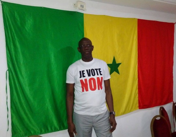 Arrêt sur image! L'un des farouches opposants au "Macky", Me Mame Adama Guèye arbore le "Non" pour le référendum du 20 mars prochain Arrêt sur image! L'un des farouches opposants au "Macky", Me Mame Adama Guèye arbore le "Non" pour le référendum du 20 mars prochain