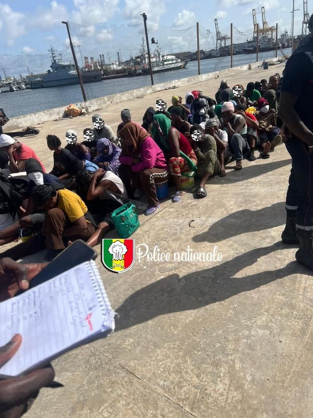 SÉNÉGAL- 244 migrants de plusieurs nationalités dont des mineurs arrêtés 
