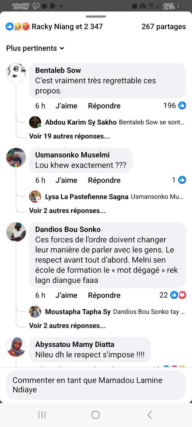 Ordonnant de "faire dégager " l'édile de Kaolack, des Sénégalais réclament le limogeage du préfet Latyr Ndiaye Ordonnant de "faire dégager " l'édile de Kaolack, des Sénégalais réclament le limogeage du préfet Latyr Ndiaye