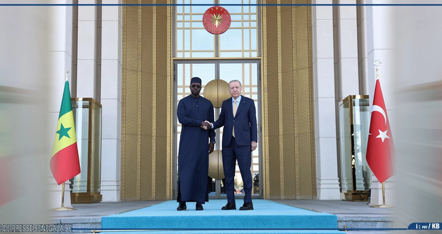 Le président turc, Recep Tayyip Erdogan, reçoit la visite d’Ousmane Sonko
