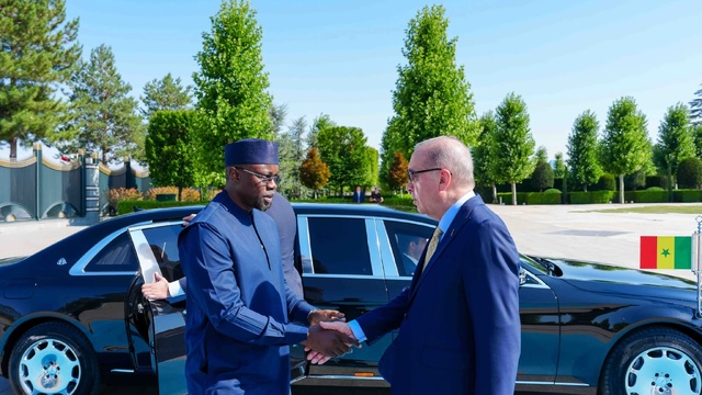 Le Pm, Ousmane Sonko, réagit suite à son audience avec le Pr Erdoğan Le Pm, Ousmane Sonko, réagit suite à son audience avec le Pr Erdoğan