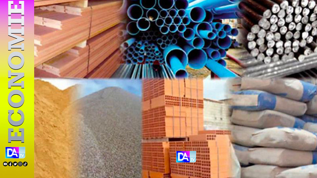 Sénégal : Les prix des matériaux de construction poursuivent leur hausse Sénégal : Les prix des matériaux de construction poursuivent leur hausse