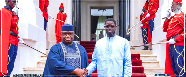 Le président Maada Bio à Dakar pour une visite de travail Le président Maada Bio à Dakar pour une visite de travail