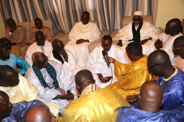 Visite du PR à Mbacké Kadior Visite du PR à Mbacké Kadior