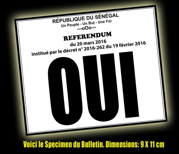 REFERENDUM 2016/           Le camp du  "OUI" ou la Grande Offensive de communication