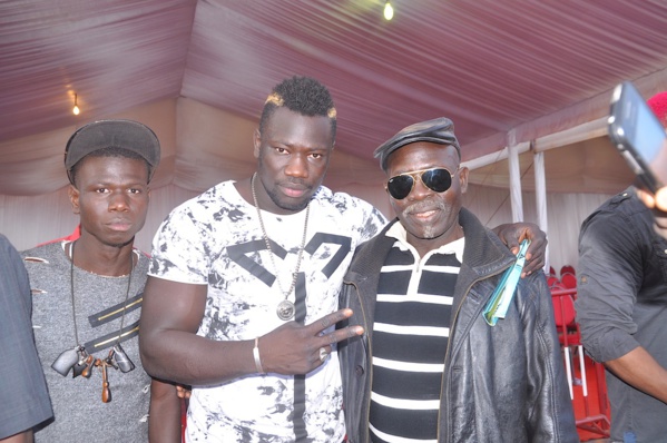 Images de la pose de la première pierre de l'arène nationale de lutte Sénégalaise