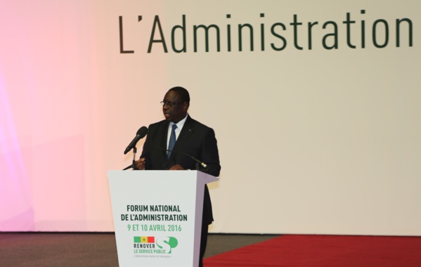 Voici l'intégralité du discours du Pr Macky Sall au Forum National de l'Administration ! Voici l'intégralité du discours du Pr Macky Sall au Forum National de l'Administration !