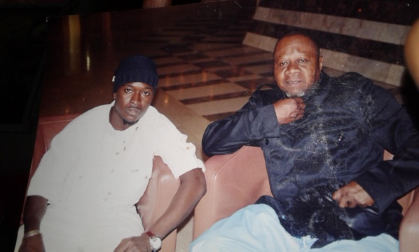 Bocar et feu Papa Wemba en 2008