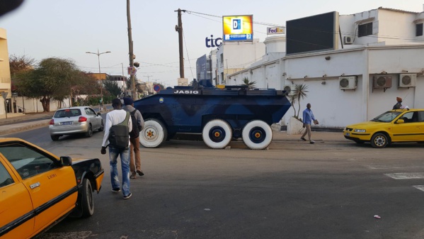 La gendarmerie quadrille Ouakam