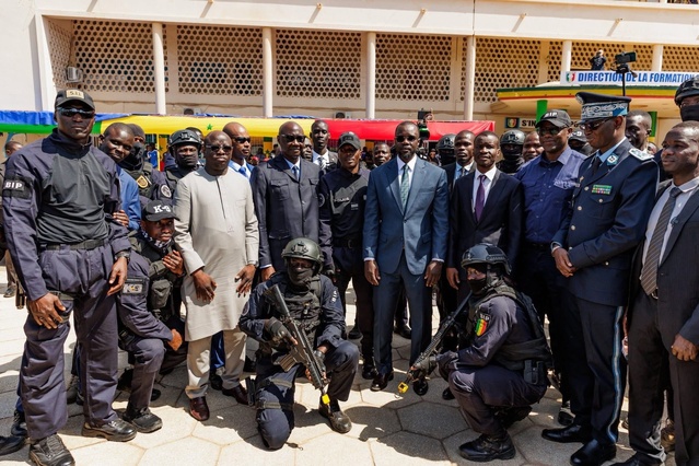 OUSMANE SONKO RÉAFFIRME LES HAUTES AMBITIONS DU GOUVERNEMENT POUR LA POLICE NATIONALE OUSMANE SONKO RÉAFFIRME LES HAUTES AMBITIONS DU GOUVERNEMENT POUR LA POLICE NATIONALE