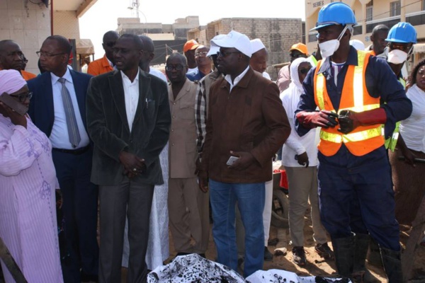 IMAGES DU LANCEMENT OFFICIEL DEZ OPÉRATIONS PRE-HIVERNALES (OPH) PAR L'ONAS