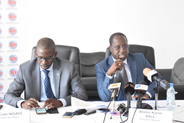 Le Dg de l'ARTP, Abdou Karim Sall décline les missions et perspectives du FDSUT Le Dg de l'ARTP, Abdou Karim Sall décline les missions et perspectives du FDSUT