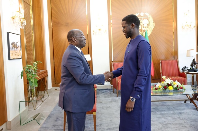 Le Vice-Président de la République de Côte d’Ivoire, Tiémoko Meyliet Koné, reçu par le Pr Diomaye Le Vice-Président de la République de Côte d’Ivoire, Tiémoko Meyliet Koné, reçu par le Pr Diomaye