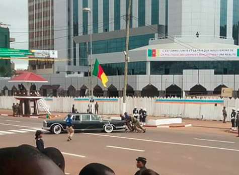 Incident ou signe des temps ?          La limousine poussive de Biya