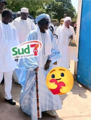 Bignona : Ousmane Sonko à la prière du vendredi à la grande mosquée