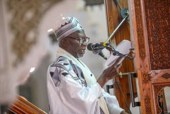 Grande Mosquée de Dakar : l’Imam Moussa SAMB appelle à perpétuer l’action de grâce au-delà du Ramadan