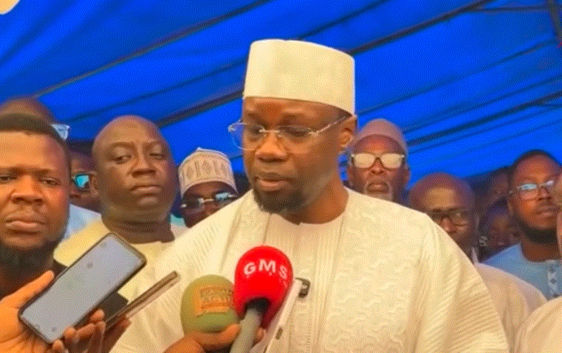 « GARDEZ VOTRE FINANCEMENT »: OUSMANE SONKO RÉPOND À LA MENACE D’UN PAYS ÉTRANGER « GARDEZ VOTRE FINANCEMENT »: OUSMANE SONKO RÉPOND À LA MENACE D’UN PAYS ÉTRANGER