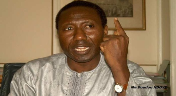 ME DOUDOU NDOYE : «CE DIALOGUE, C’EST DE LA POLITIQUE POLITICIENNE»