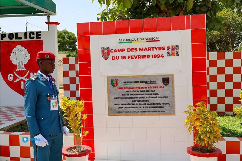 L’ex-Camp Tropical de Thiès devient le "Camp des Martyrs du 16 février 1994" L’ex-Camp Tropical de Thiès devient le "Camp des Martyrs du 16 février 1994"