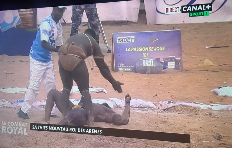 Urgent – Sa Thiès terrasse Modou Lo et décroche la couronne du Roi des arènes ! Urgent – Sa Thiès terrasse Modou Lo et décroche la couronne du Roi des arènes !