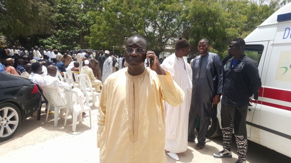 LES IMAGES EXCLUSIVES DE LA LEVEE DU CORPS DE LA MAMAN DE Me Madické Niang