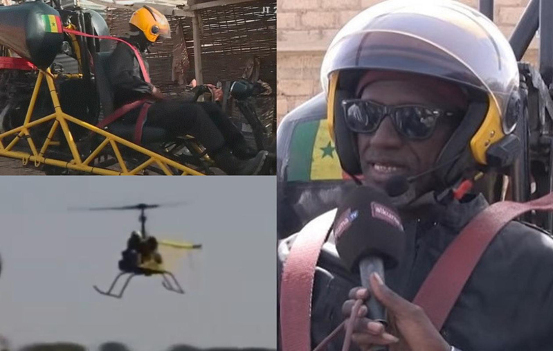 «HELICOPTERE» ARTISANAL DE TAMBACOUNDA : comment le maçon Mamadou Sow a trompé son monde «HELICOPTERE» ARTISANAL DE TAMBACOUNDA : comment le maçon Mamadou Sow a trompé son monde