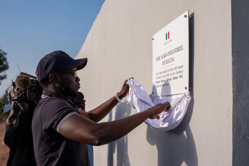 Le Président de la République, Bassirou Diomaye Faye, inaugure le parc agro-industriel de Kolda Le Président de la République, Bassirou Diomaye Faye, inaugure le parc agro-industriel de Kolda