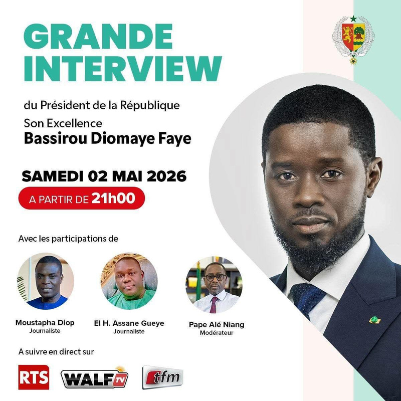 Grande Interview de DIOMAYE : L'HEURE DE VERITE ? Grande Interview de DIOMAYE : L'HEURE DE VERITE ?
