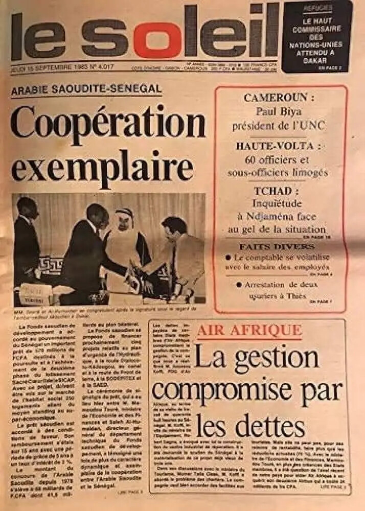 LES DIMANCHES DE L’HISTOIRE| Il y a 56 ans naissait « Le Soleil », le quotidien national du Sénégal