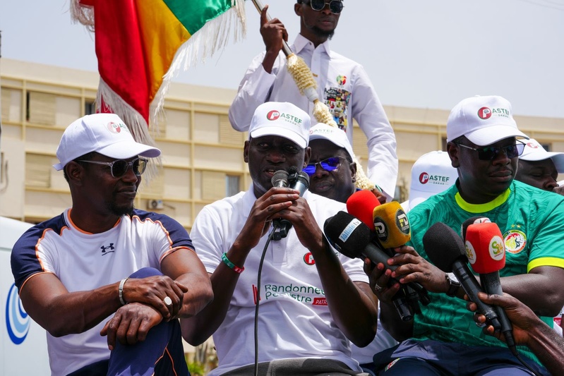 Retour en images sur la grande randonnée pédestre organisée par PASTEF Dakar, en présence du Président Ousmane SONKO