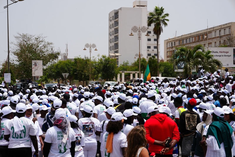 Retour en images sur la grande randonnée pédestre organisée par PASTEF Dakar, en présence du Président Ousmane SONKO