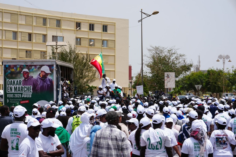 Retour en images sur la grande randonnée pédestre organisée par PASTEF Dakar, en présence du Président Ousmane SONKO Retour en images sur la grande randonnée pédestre organisée par PASTEF Dakar, en présence du Président Ousmane SONKO