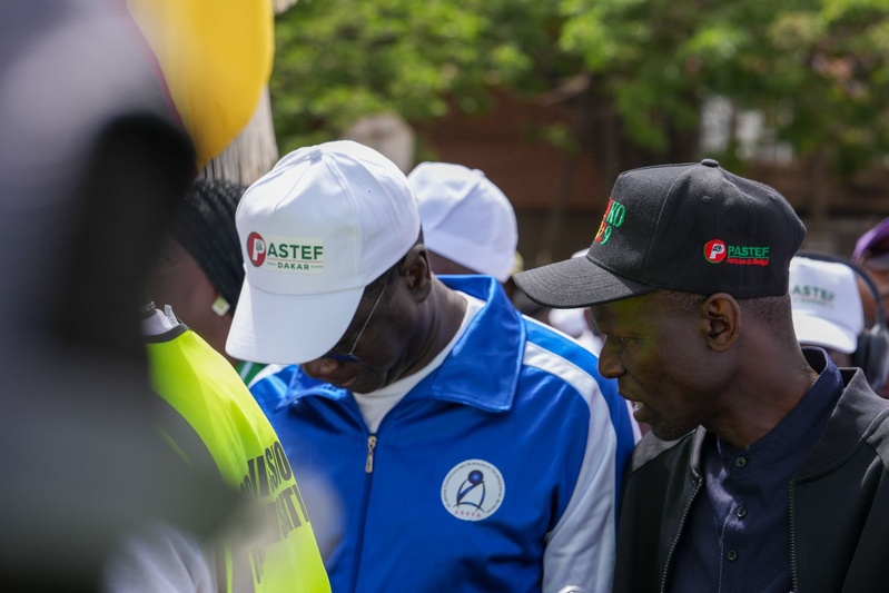 Retour en images sur la grande randonnée pédestre organisée par PASTEF Dakar, en présence du Président Ousmane SONKO
