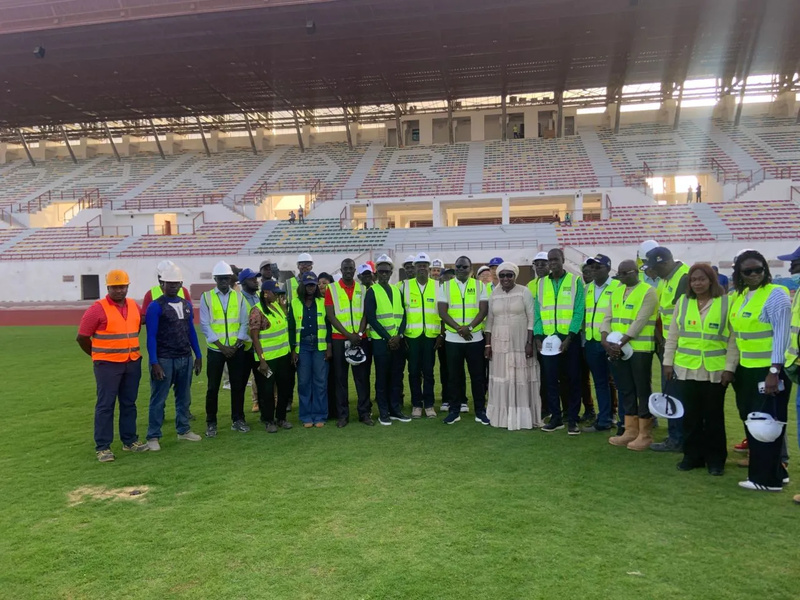 JOJ Dakar 2026 : Le stade Iba Mar Diop et la piscine olympique réceptionnés, mais encore en finition