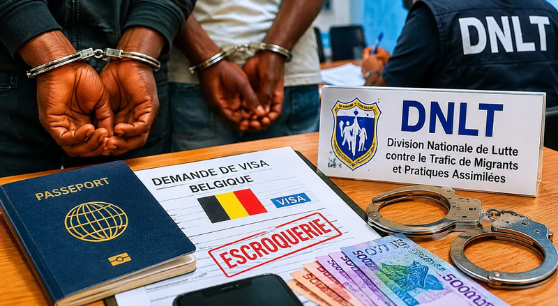 Escroquerie au visa : deux présumés complices déférés au parquet Escroquerie au visa : deux présumés complices déférés au parquet