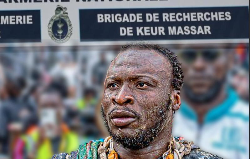 Le lutteur Ama Baldé arrêté par la BR de Keur Massar Le lutteur Ama Baldé arrêté par la BR de Keur Massar