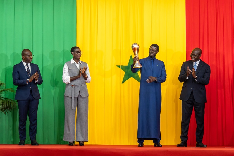 Cérémonie de réception des sélections nationales U17 et U15, championnes d'Afrique- ALLOCUTION DE SON EXCELLENCE MONSIEUR LE PRÉSIDENT DE LA RÉPUBLIQUE Cérémonie de réception des sélections nationales U17 et U15, championnes d'Afrique- ALLOCUTION DE SON EXCELLENCE MONSIEUR LE PRÉSIDENT DE LA RÉPUBLIQUE