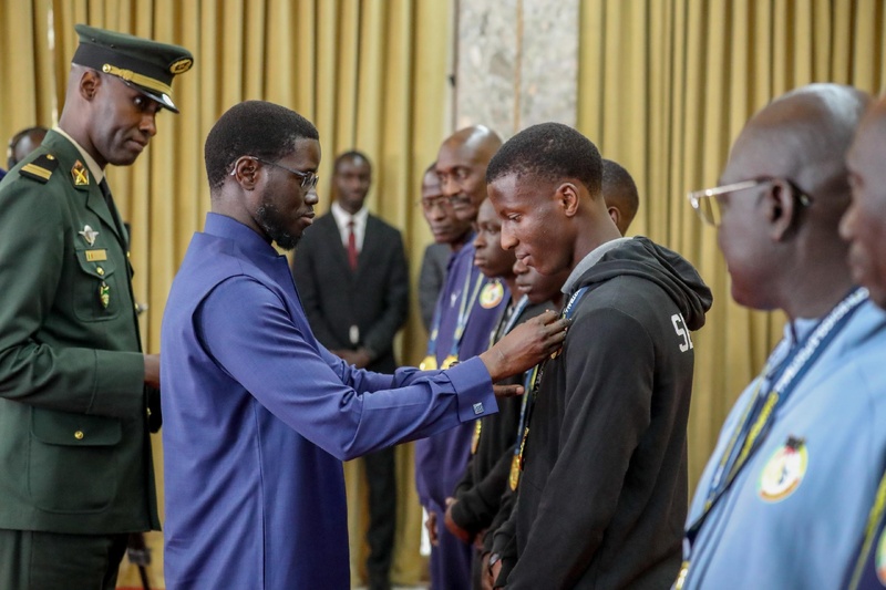 Cérémonie de réception des sélections nationales U17 et U15, championnes d'Afrique- ALLOCUTION DE SON EXCELLENCE MONSIEUR LE PRÉSIDENT DE LA RÉPUBLIQUE
